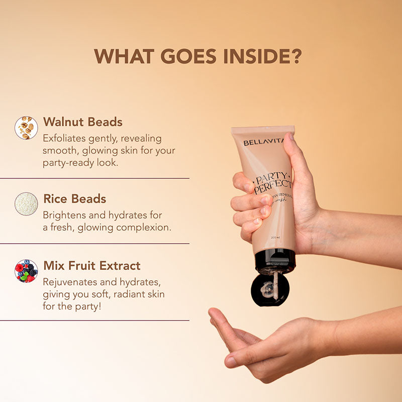 Party Perfect 2-in-1 Detan Body Wash - 200ml