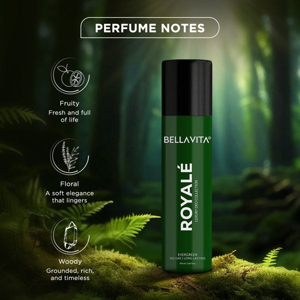 BELLAVITA ROYALE EVERGREEN LUXURY DEO COLLECTION - 150 ML