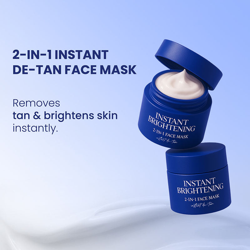 Instant Brightening 2-in-1 Face Mask - Men | 45g