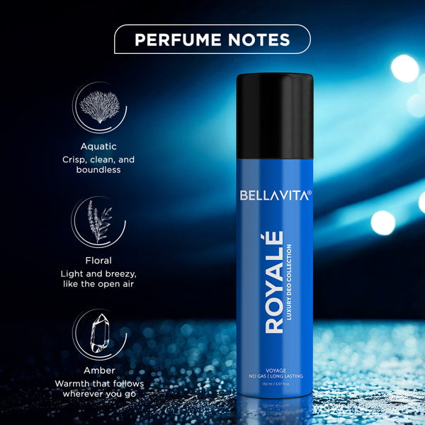 BELLAVITA ROYALE VOYAGE LUXURY DEO COLLECTION - 150 ML