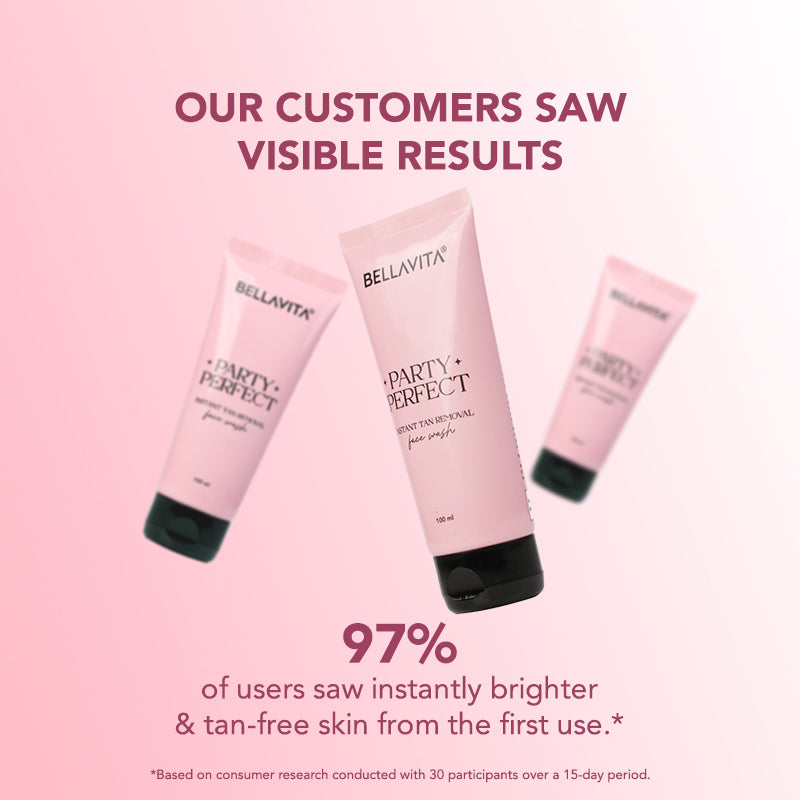 Party Perfect 2-in-1 Detan Face Wash - 100ml