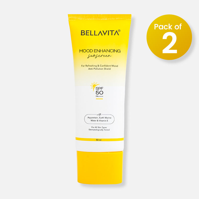 Mood Enhancing Sunscreen SPF 50 PA++++ - 2 x 50ml