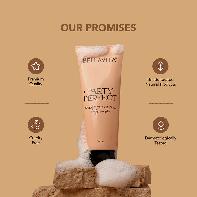 Party Perfect 2-in-1 Detan Body Wash - 200ml