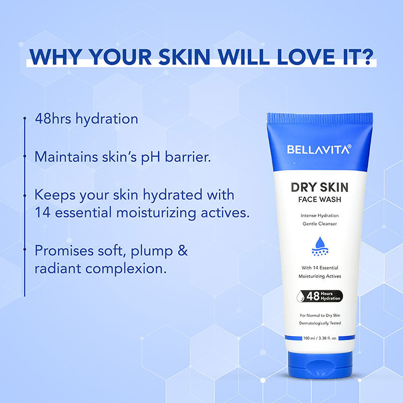 Dry Skin Face Wash - 100ml