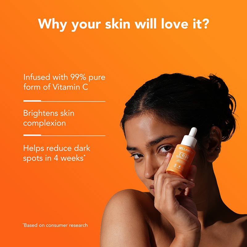 C-Glow 10% Vitamin C Serum - 30ml (paytm)