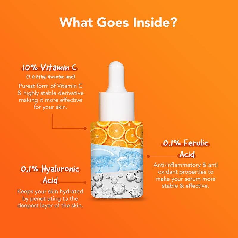 C-Glow 10% Vitamin C Serum - 30ml (paytm)