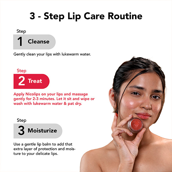 Nicolips Lip Brightening Scrub - 20g