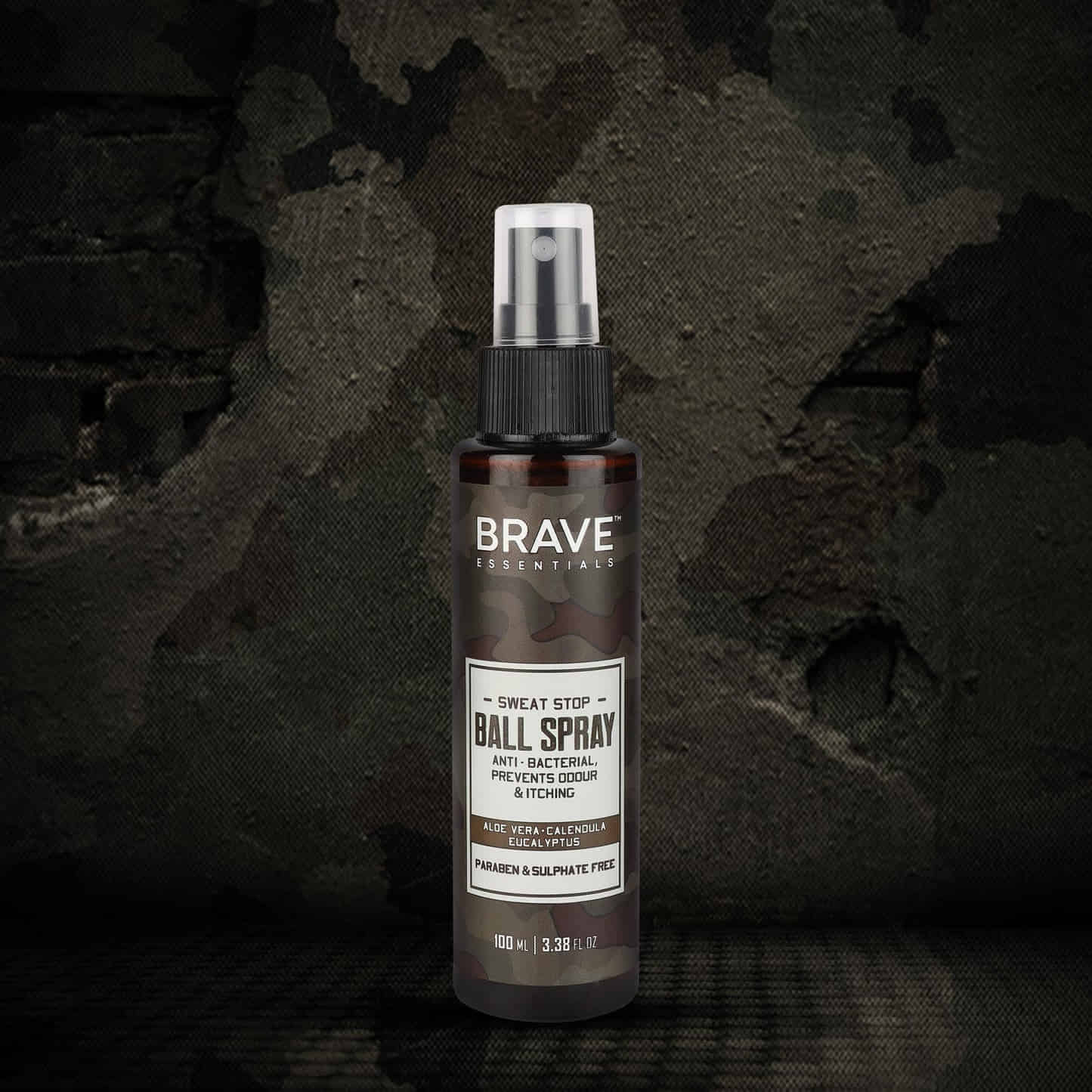Brave Essentials - Sweat-Stop Ball Spray - 100ml