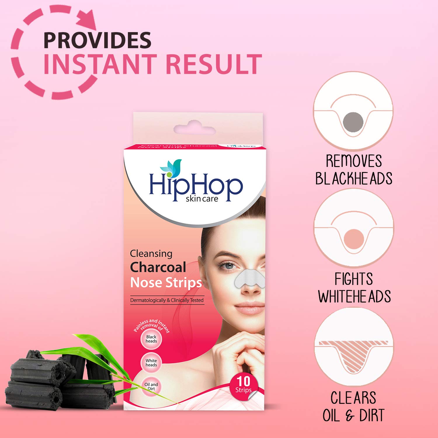 Blackhead Remover Strips For Women - 6 Strips