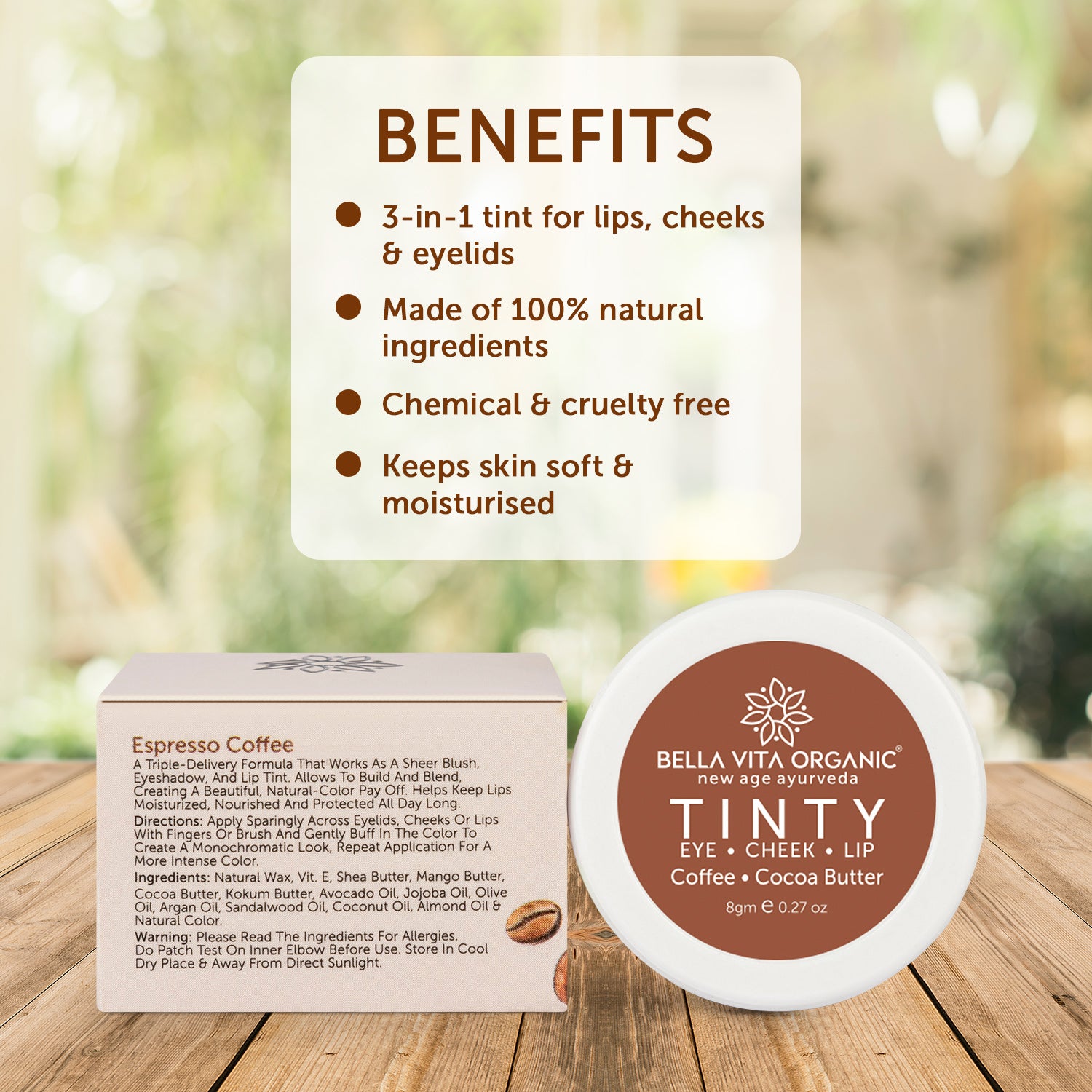Tinty - Espresso Coffee - 8gm