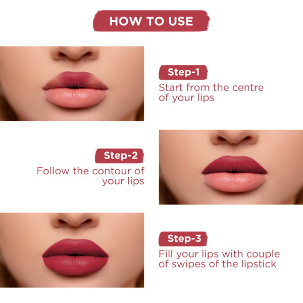 Comfort Matte Priming Lipstick - Ddlj - 3.5gm
