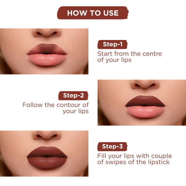 Comfort Matte Priming Lipstick - Master Chef - 3.5gm