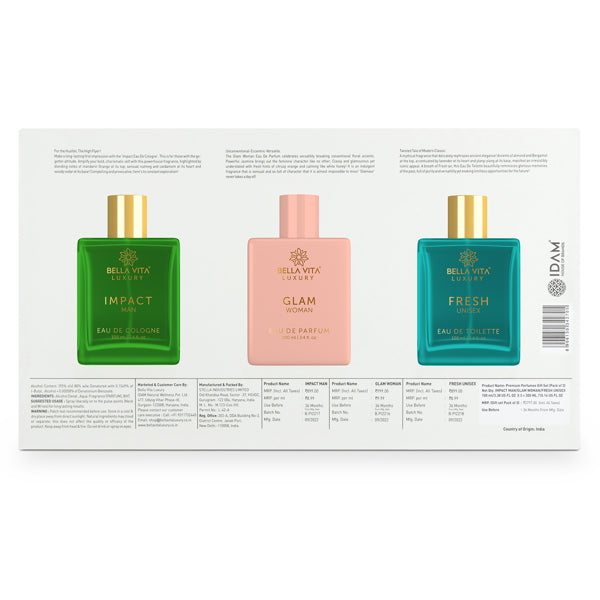 Day To Night Perfume Combo - 3 x 100ml