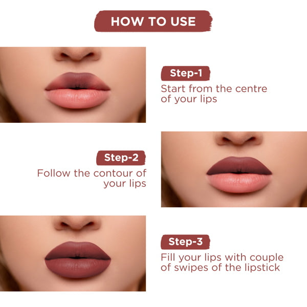 Comfort Matte Priming Lipstick - Power Nap - 3.5gm