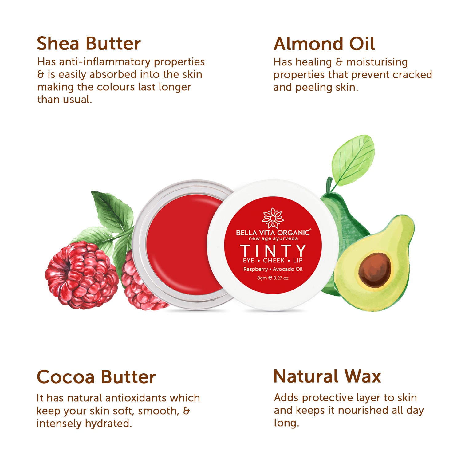 Tinty - Raspberry Red - 8gm