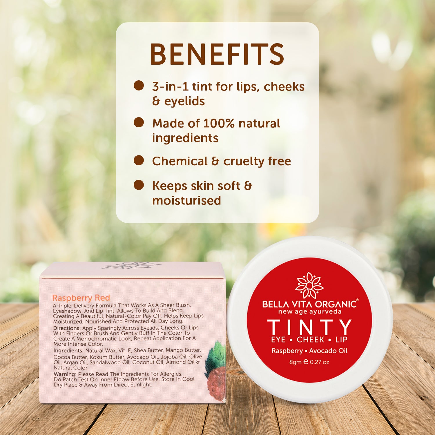 Tinty - Raspberry Red - 8gm
