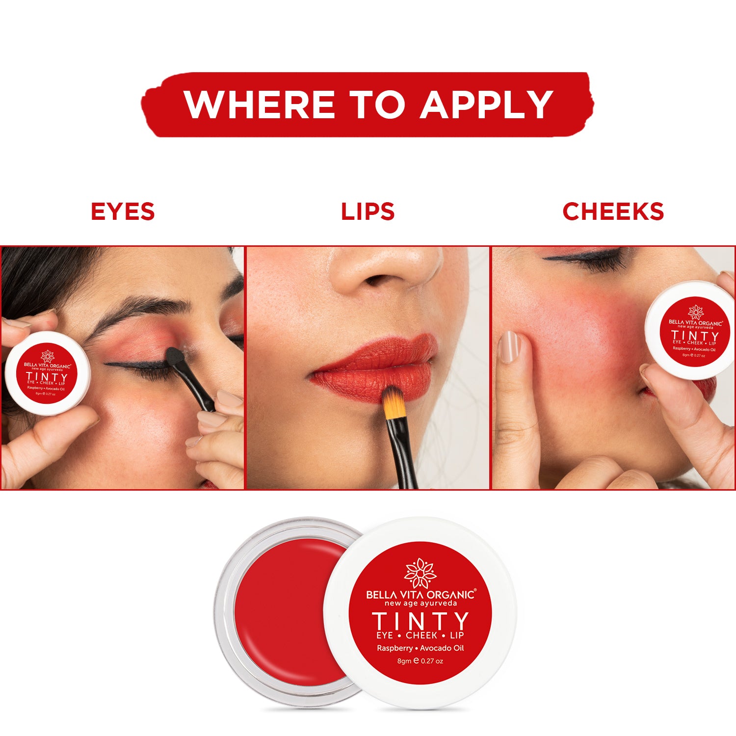 Tinty - Raspberry Red - 8gm