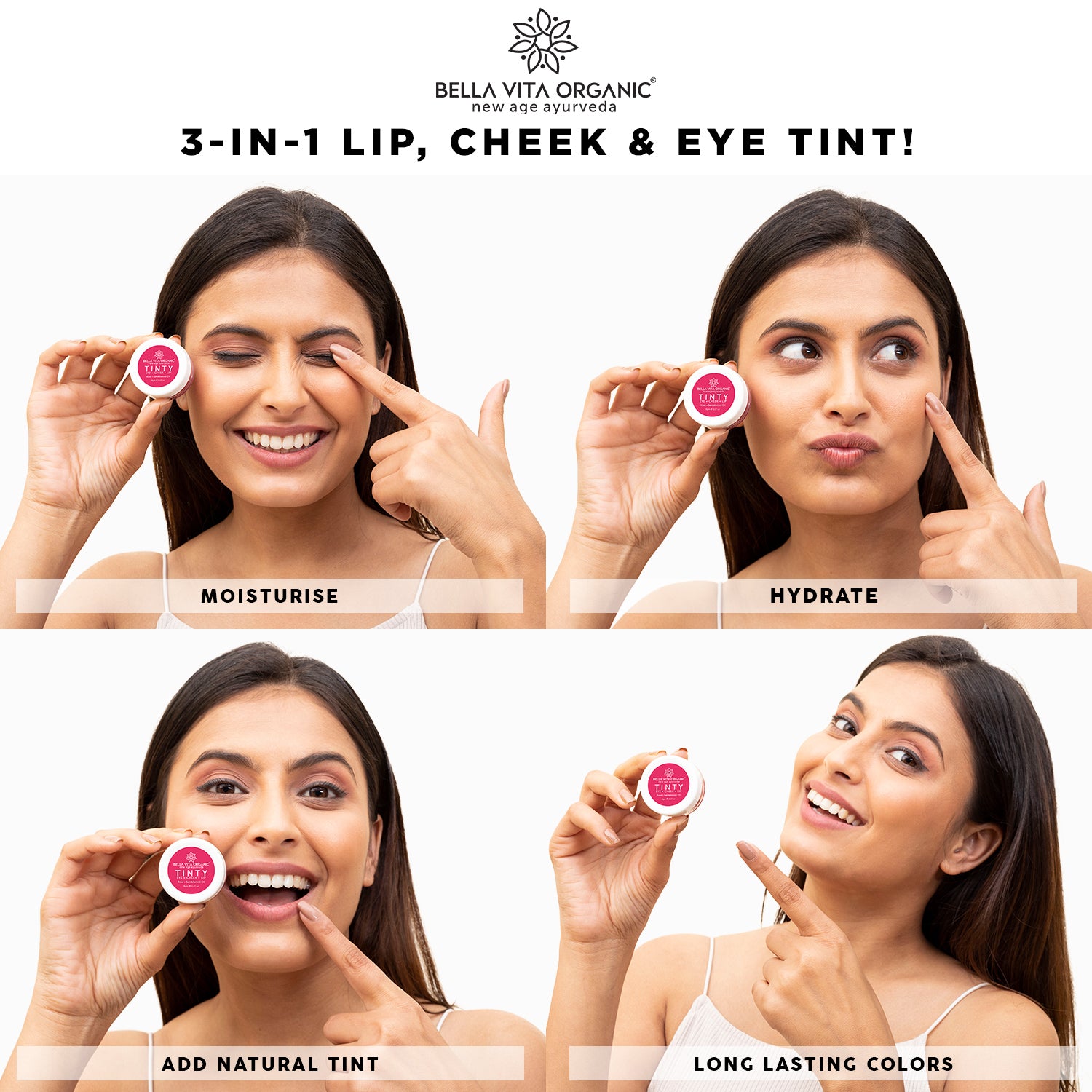 Tinty - Rose Pink - 8gm