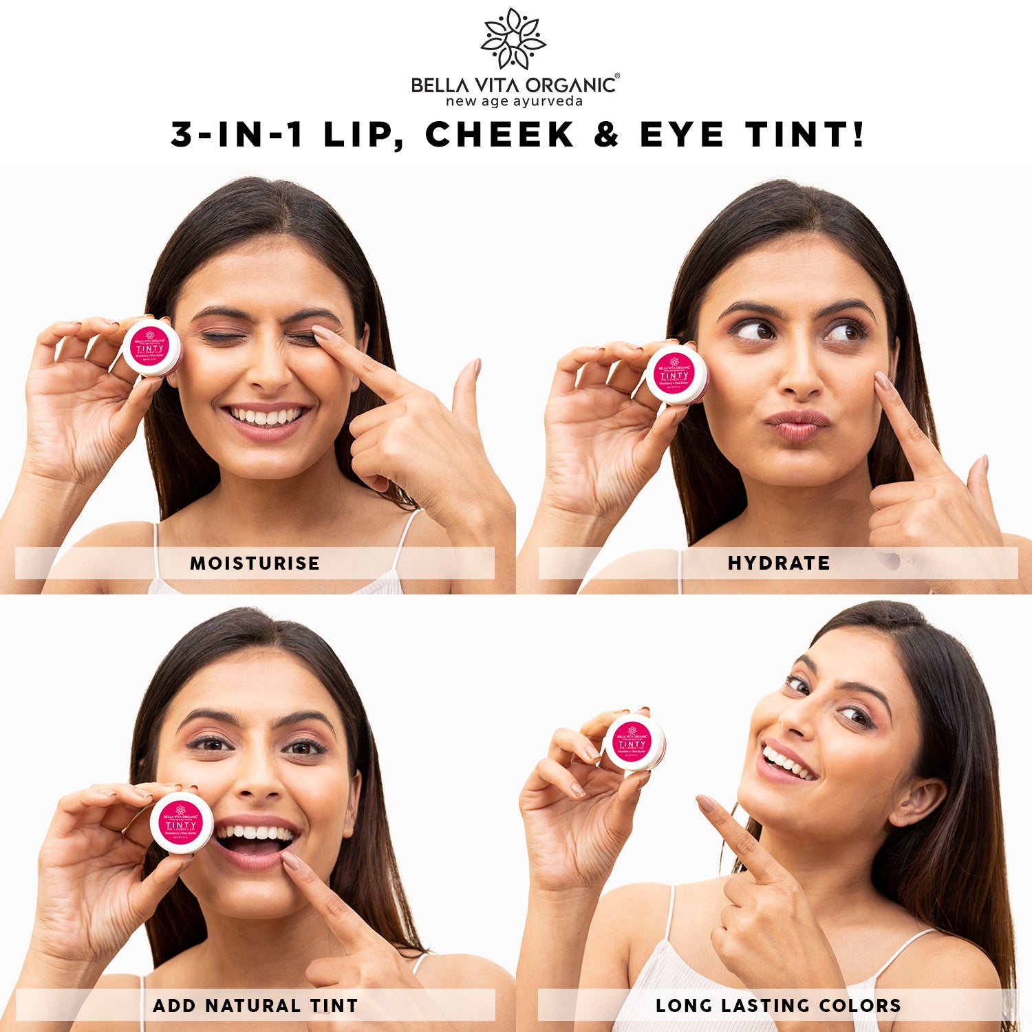 Tinty - Strawberry Blush - 8gm