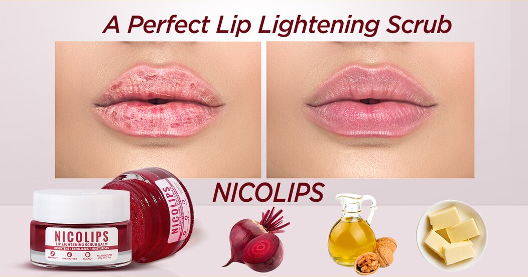 NicoLips - A Perfect Lip Lightening Scrub Balm
