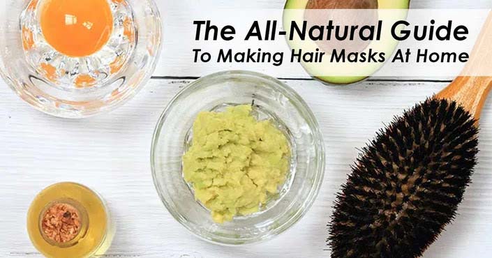 The All-Natural Guide To Making Hair Masks At Home