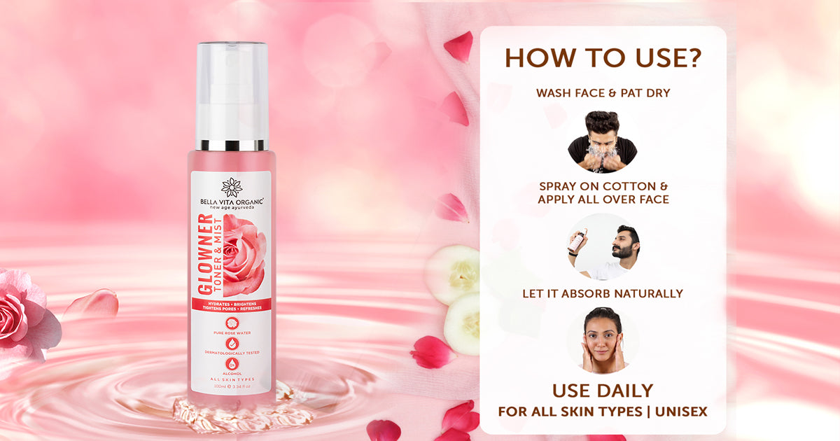 HOW TO USE ROSE WATER FOR SKINCARE?
