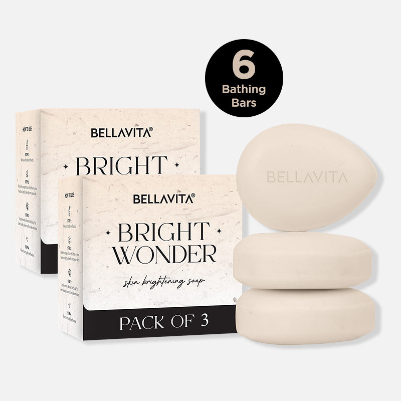 Bright Wonder  Skin Brightening Soap  (Pack of 6)