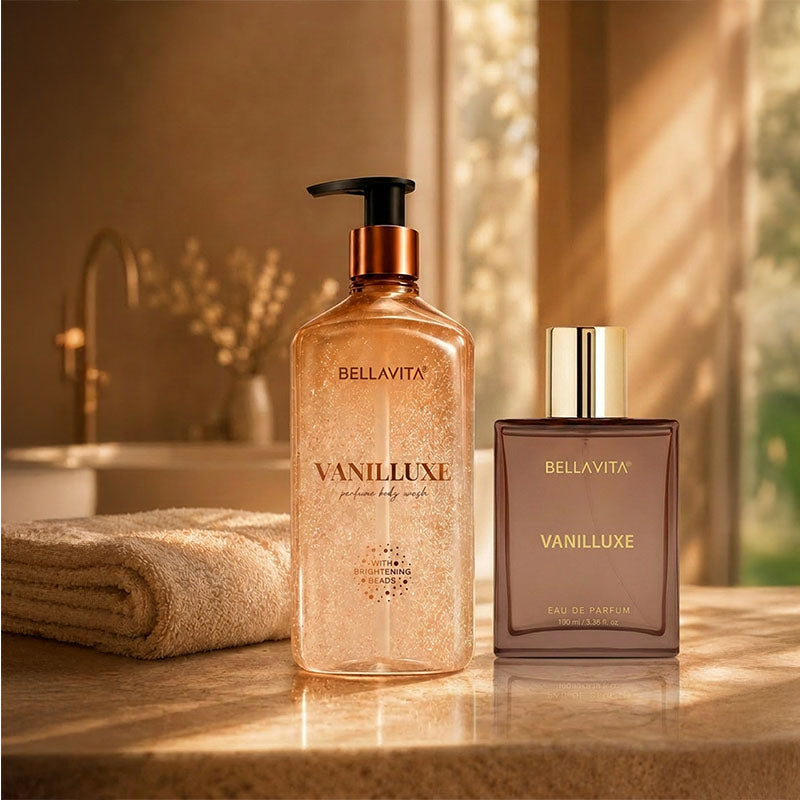 Vanillluxe Perfume Body Wash With Brightening Beads