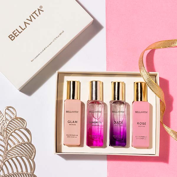 Luxury Perfume Gift Set For Women - 4 x 20ml (Cred)