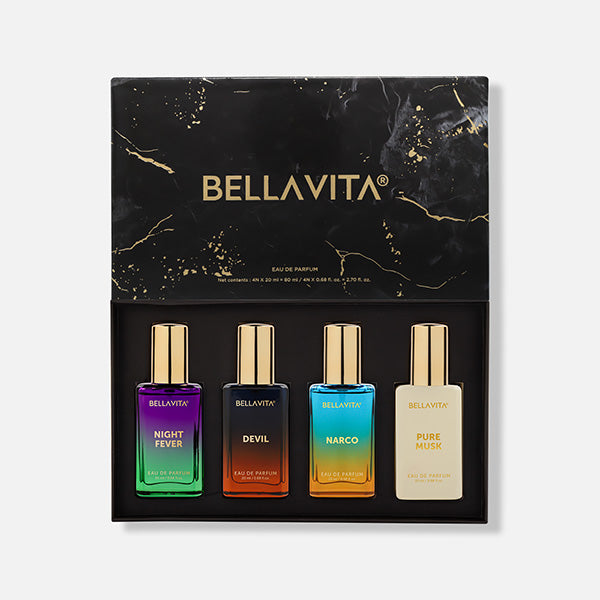 Unisex Scents Gift Set - 4 x 20ml