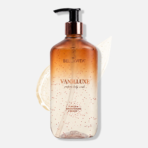 Vanillluxe Perfume Body Wash With Brightening Beads