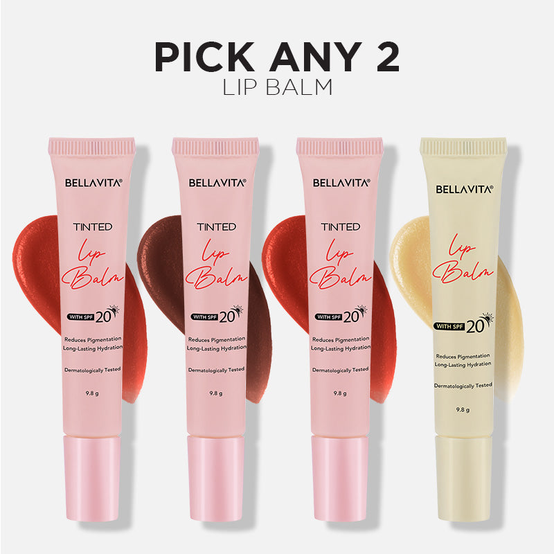 Tinted Lip Balm SPF 20 | Pack of 2
