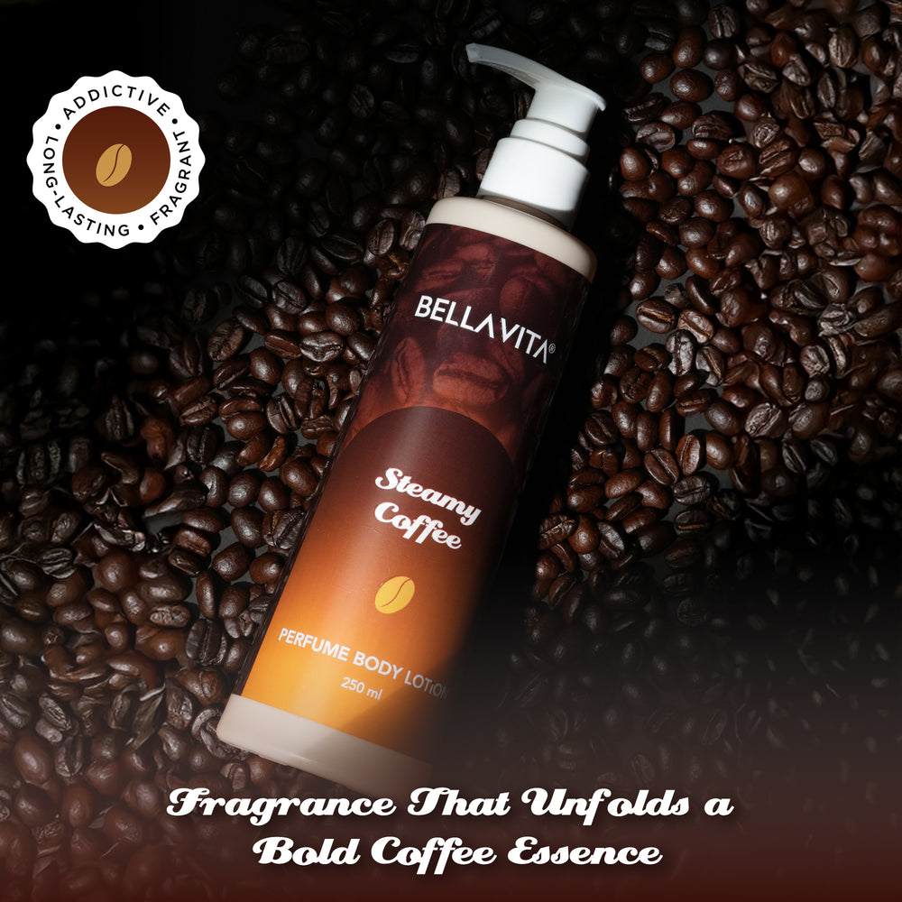 Steamy Coffee Gourmand Range Perfume Body Lotion
