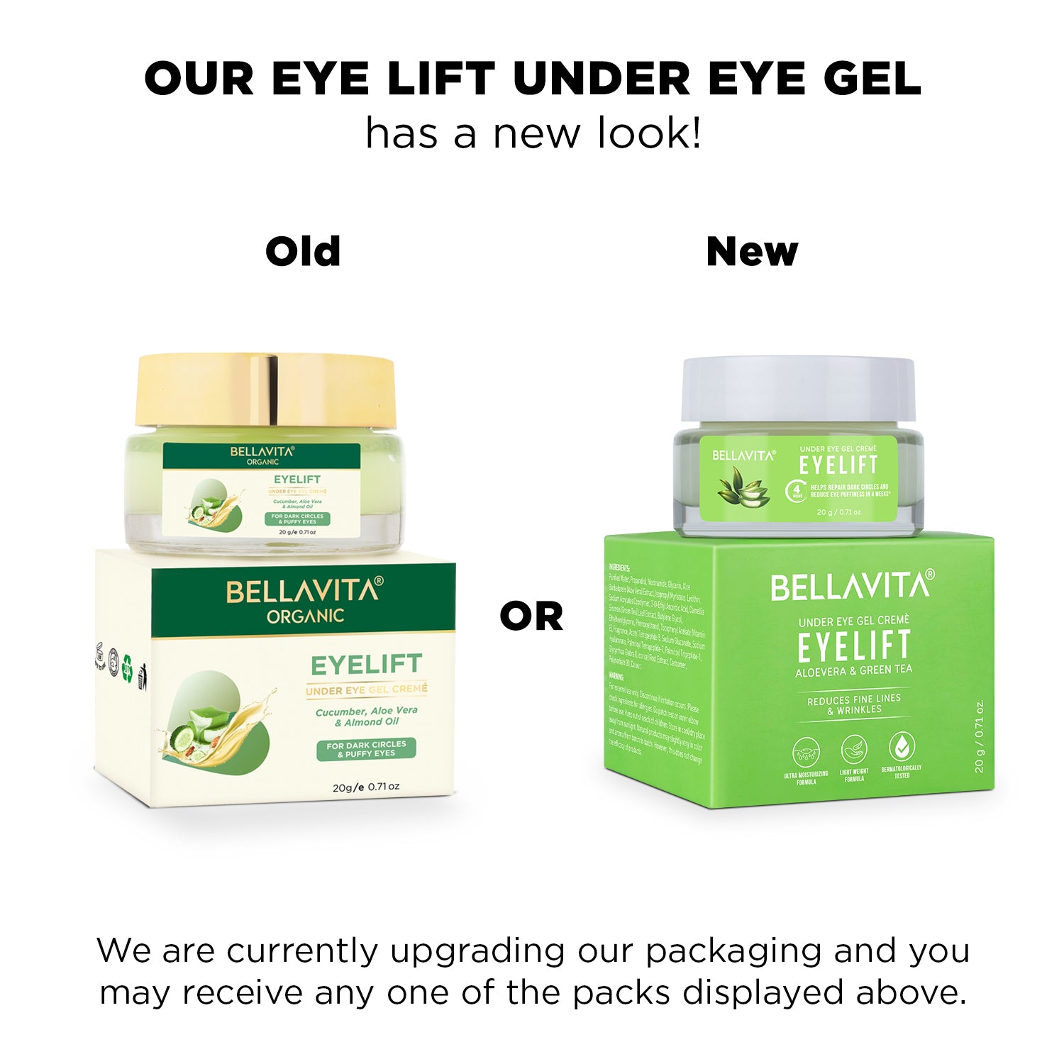 Eyelift Under Eye Gel (Pack Of 2) -20g