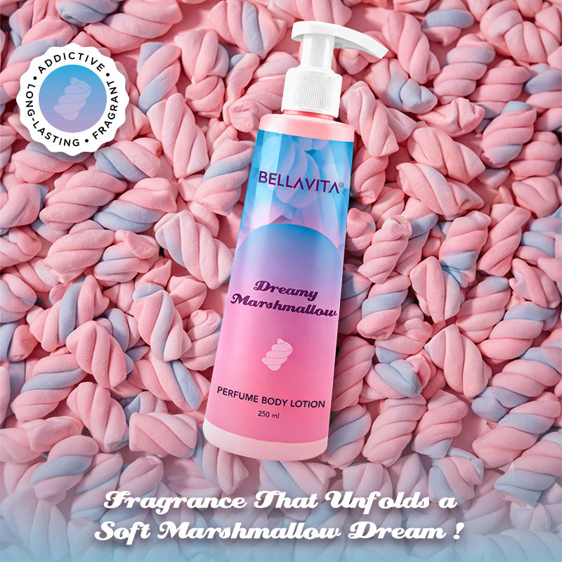 Dreamy Marshmallow Gourmand Range Perfume Body Lotion