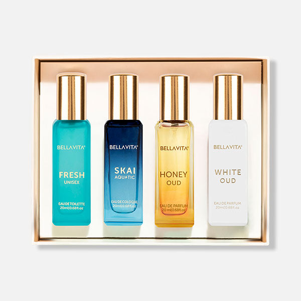 Luxury Unisex Perfume Gift Set - 4 x 20ml