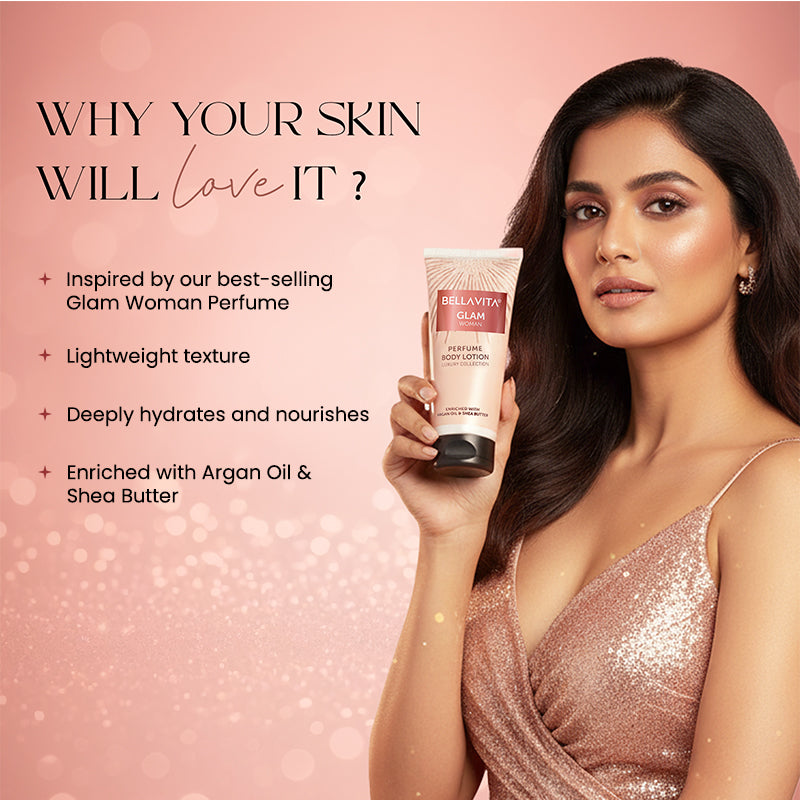 GLAM Woman Perfume Body Lotion - 200ml