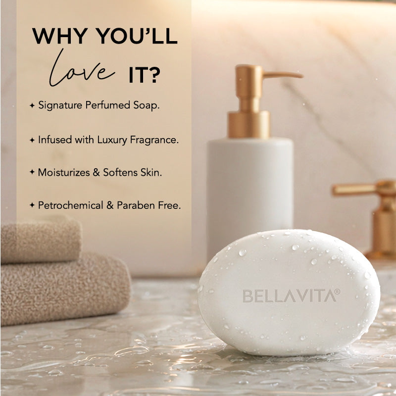 Perfumed Bathing (Soaps)  White Oud - 3X100g