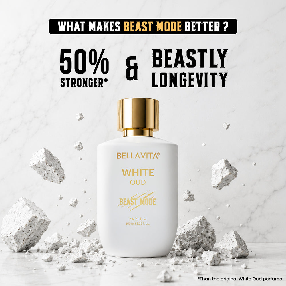 White Oud Beast Mode 100ml | 10hr Lasting | 6ft Projection