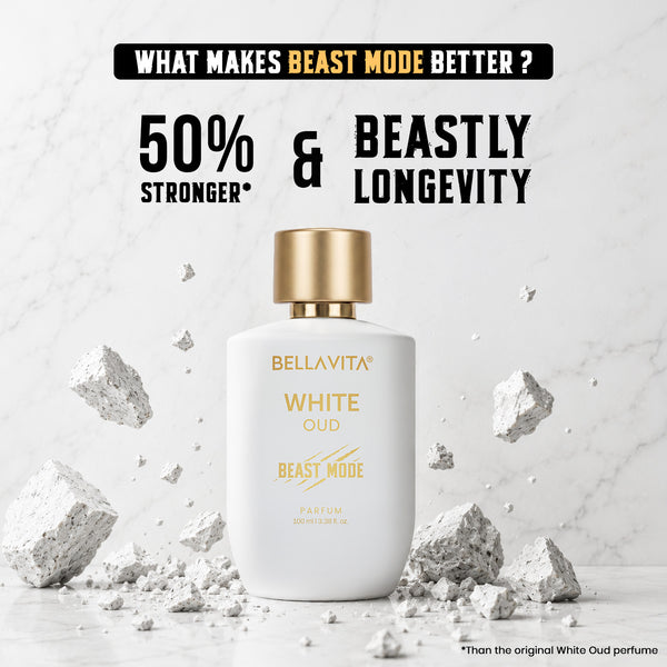 White Oud Beast Mode 100ml | 10hr Lasting | 6ft Projection