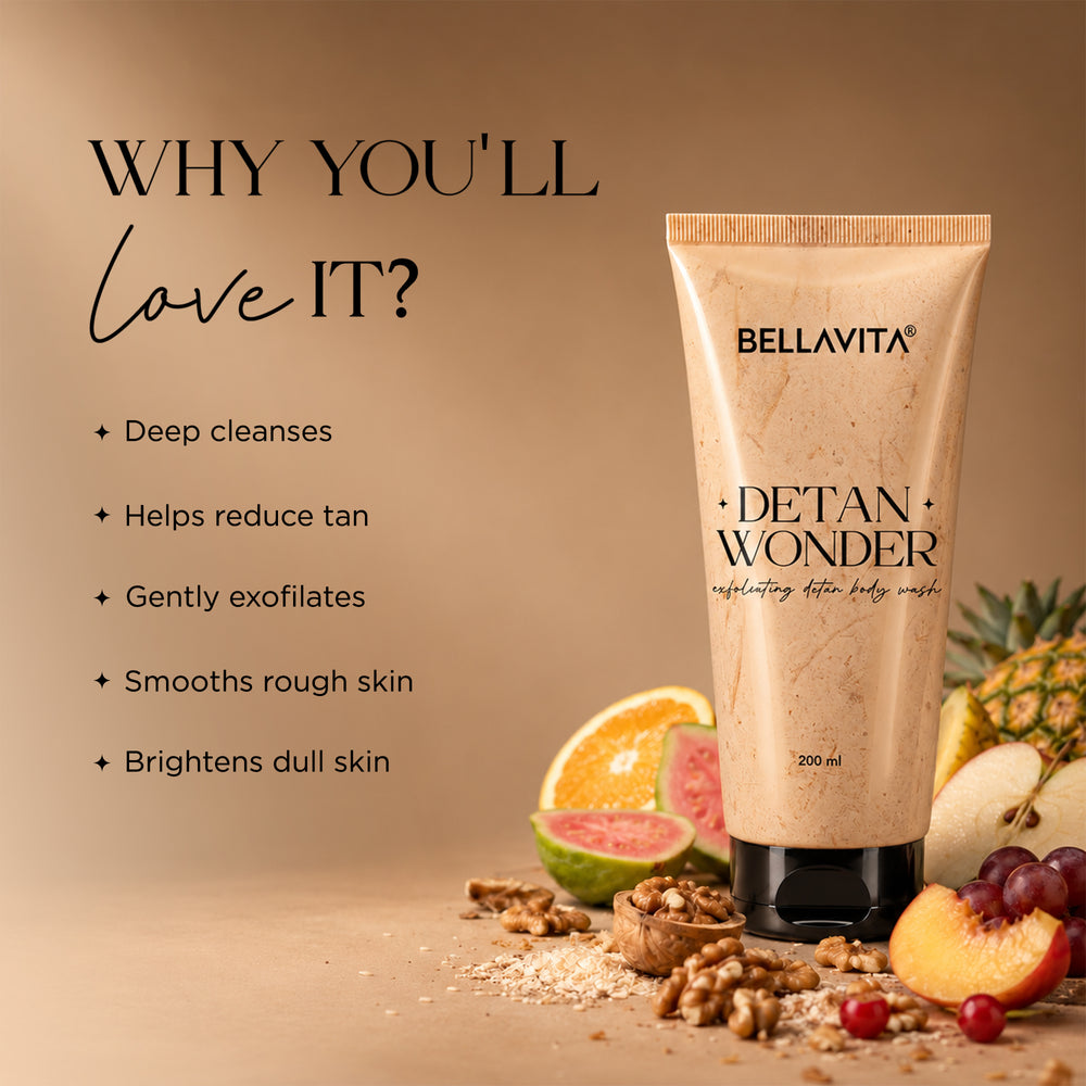 Detan Wonder Exfoliating Detan Body Wash