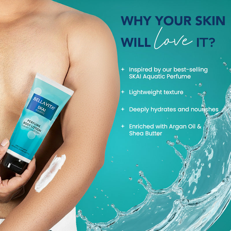 SKAI Aquatic Perfume Body Lotion - 200ml (IOCL)
