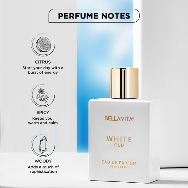 WHITE Oud Unisex Perfume - 100ml