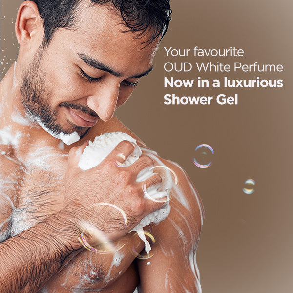 Buy Oud White Shower Gel for Men and Women I Best Body Shower Gel for