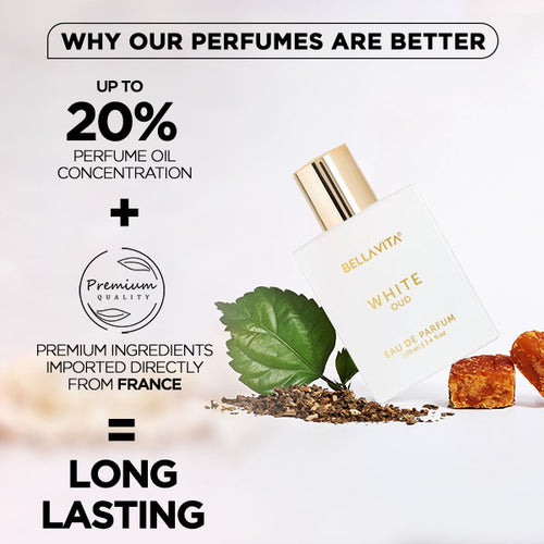 WHITE Oud Unisex Perfume - 100ml