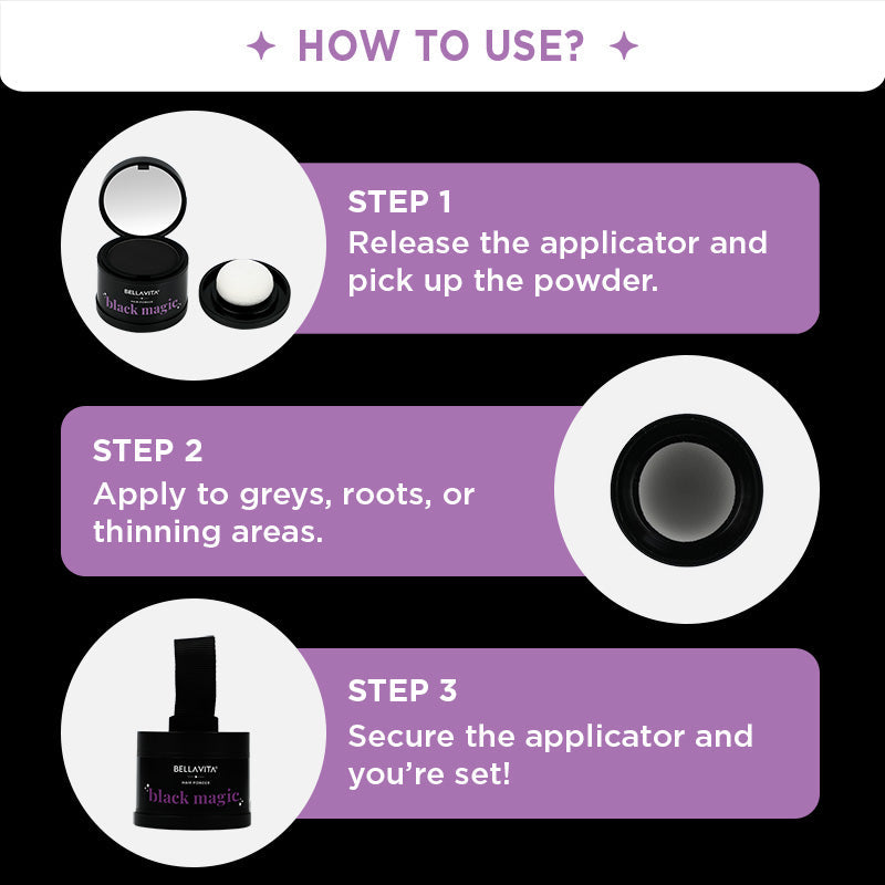 Black Magic Hair Powder - 4g