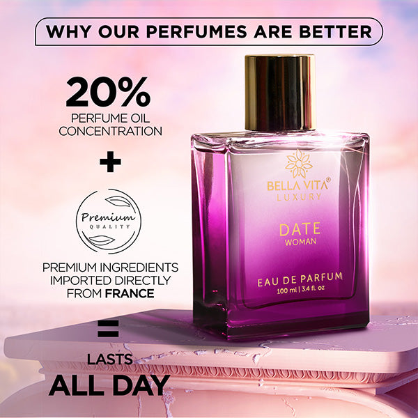 Buy Bella Vita Date perfume for women Online in India