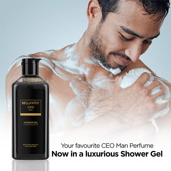 Men's cologne and body wash outlet set