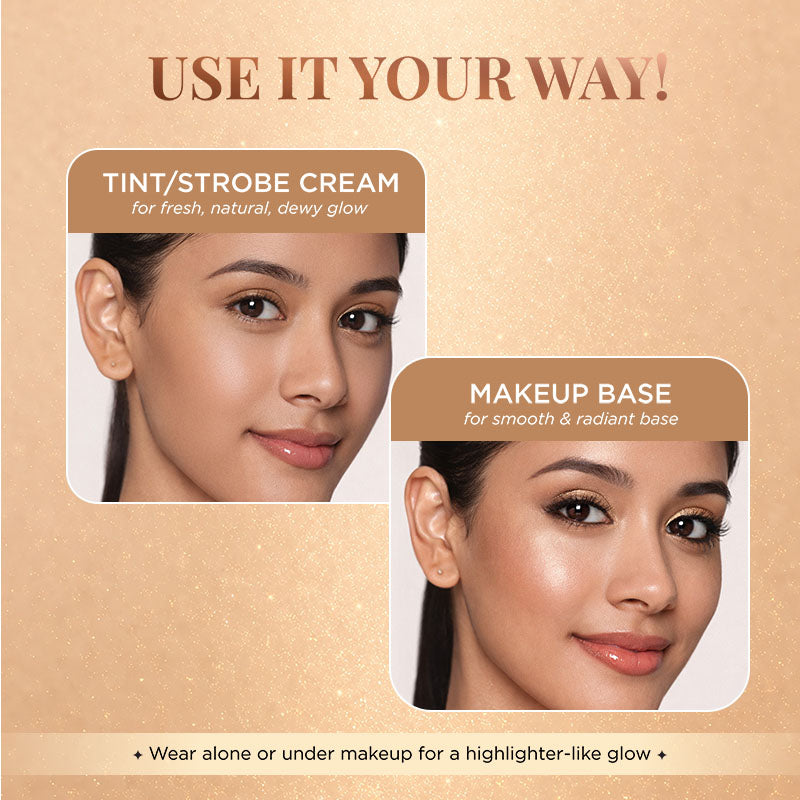 Bellavita Glowrious 3-in-1 Tinted Strobe Cream with SPF 30 PA++++ | 30 ml