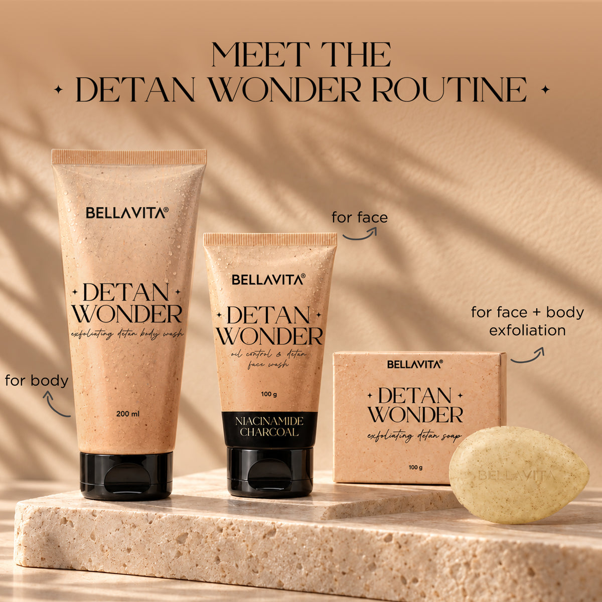 Detan Wonder Exfoliating Detan Body Wash